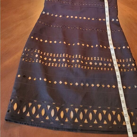 LAUNDRY LINEN HALTER DRESS SZ 8 - Picture 12 of 16